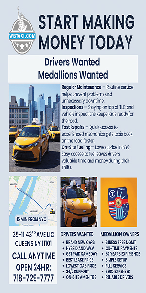 WB TAXI advertisement